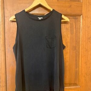 a new day Black sleeveless tank, size Large